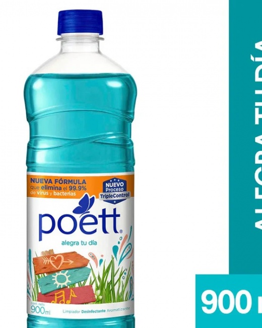 POETT ALEGRA TU DIA 900 ML CAJA 12 UND