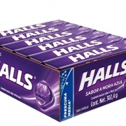HALLS BLUEBERRY MORADO /12 UN/