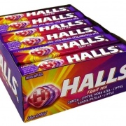 HALLS FRUIT MIX BI COLOR/12 UN/