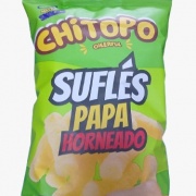 CHITOPO SUFLES PAPA 15 G MANGA 10 UN.
