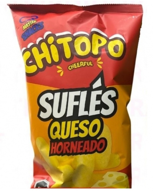 CHITOPO SUFLES QUESO 15 G MANGA 10 UN.