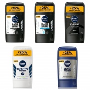 NIVEA DESO BARRA HOMBRE SURTIDO PACK 12 UN.