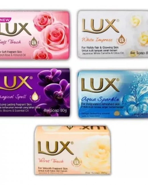 LUX JABON SURTIDO 80 G DESDE 10 UN.