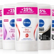 NIVEA DESO BARRA MUJER SURTIDO 53 G PACK 12 UN.