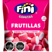 FINI BESOS DE FRUTILLA 80 G PACK 12 UN.
