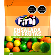 FINI CHICLE ENSALADA DE FRUTAS 80 G PACK 12 UN.