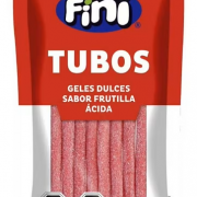 FINI TUBO FRUTILLA ACIDA 80 G PACK 12 UN.