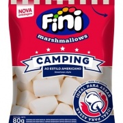 FINI MARSHMALLOWS CAMPING 80 G PACK 12 UN.