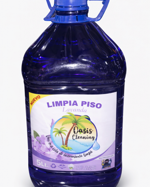 OASIS LIMPIA PISOS LAVANDA 5 L DESDE 5 UN.