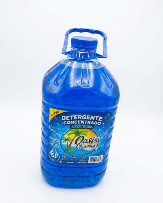 OASIS DETERGENTE CONCENTRADO AZUL 5 L DESDE 5 UN.