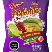 GENYMOR PLATANITOS PICANTE LIMON 65 G PACK 12 UN.