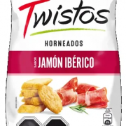 TWISTOS JAMON IBERICO TAMAÑO M 100 GR DESDE 10 UN.