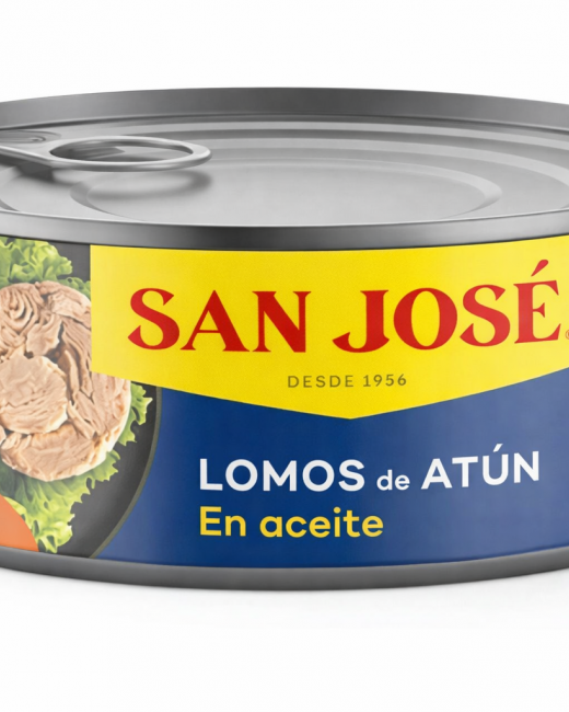 SAN JOSE LOMOS DE ATUN EN ACEITE DESDE 10 UN.