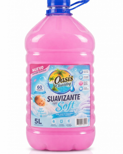 OASIS SUAVIZANTE ROSADO 5 LT DESDE 5 UN.