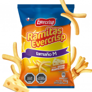 RAMITAS QUESO TAMAÑO M 110 G DESDE 10 UN.
