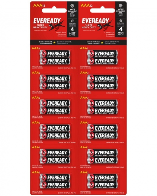 TIRA EVEREADY AAAX2 /12 UN/