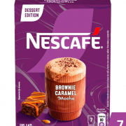 NESCAFE BROWNIE CARAMEL MOCHA 14 GR /7 UN/