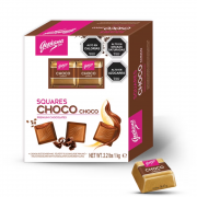 CUADRITO DE CHOCOLATE CHOCO CAJA 60 UN.