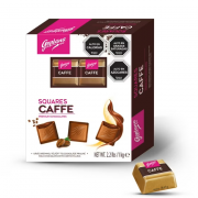 CUADRITO DE CHOCOLATE CAFE CAJA 60 UN.