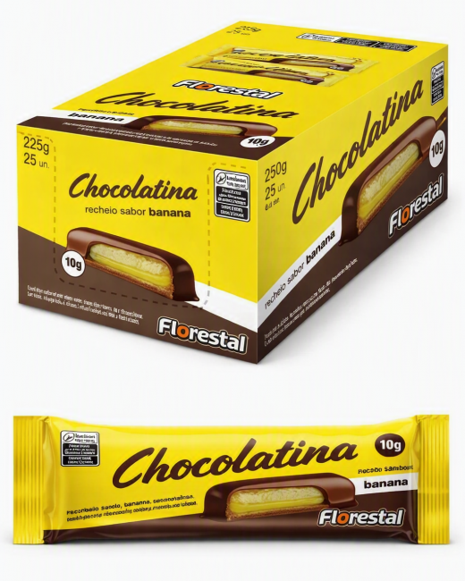 CHOCOLATINA BANANA /25 UN/