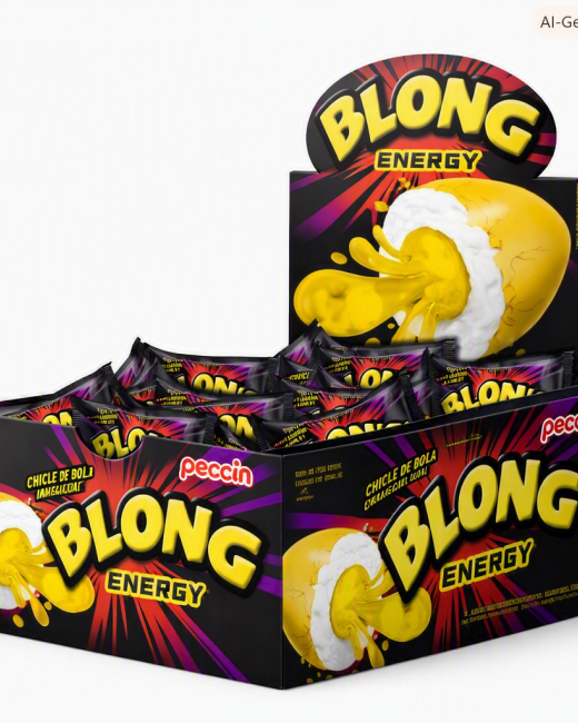 CHICLE BLONG ENERGY AMARILLO 40 UNIDADES