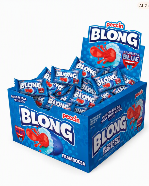 CHICLE BLONG FRAMBUESA 40 UNIDADES
