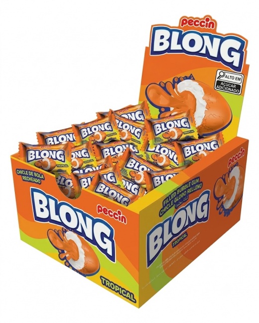 CHICLE BLONG TROPICAL 40 UNIDADES