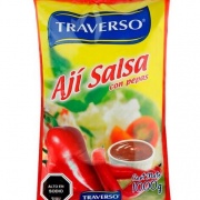 TRAVERSO AJI EN SALSA 1 KG PACK 10 UN.