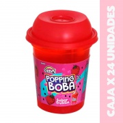 BOBA POPPING OYE FRUTILLA 390 ML CAJA 24 UN.