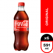 COCA COLA ORIGINAL 591 ML