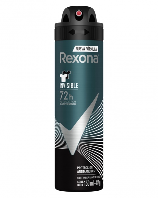REXONA INVISIBLE SPRAY CAJA DE 12 UNIDADES