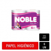 CONFORT NOBLE 6 ROLLOS 23 MT. MANGA 8 UNIDADES 