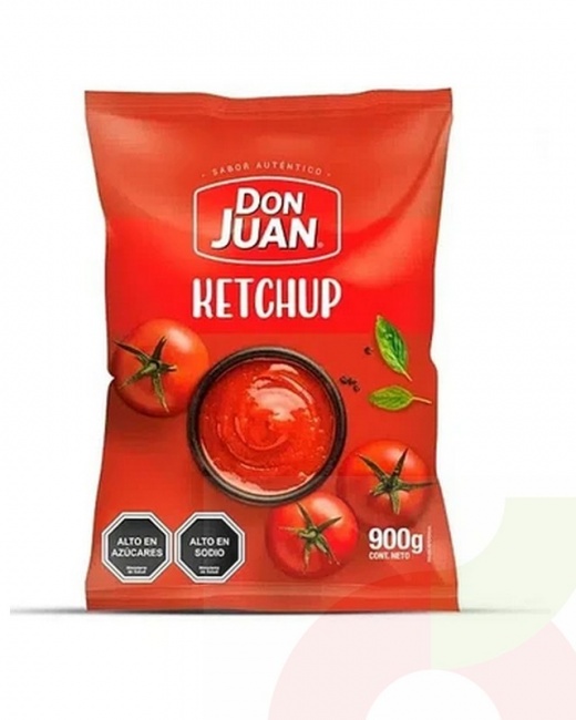 KETCHU DON JUAN 900 GR CAJA DE 15 UNIDADES