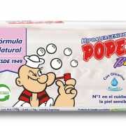 JABON POPEYE HIPOALERGENICO BEBE DESDE 6 UN.