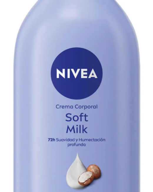 NIVEA CREMA SOFT MILK 1000 ML DESDE 3 UN.
