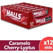 HALLS CEREZA MENTА ROJO (12 UN)
