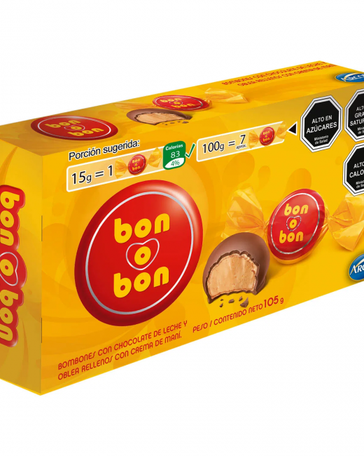 BON O BON ORIGINAL 15 GR CAJITA 30 UN.