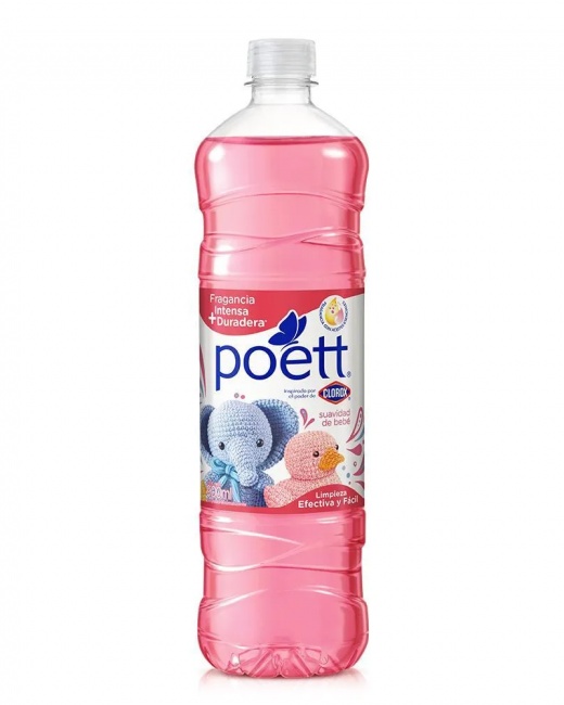 POETT SUAVIDAD DE BEBE 900 ML CAJA 12 UND