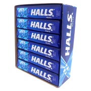 HALLS MENTOL AZUL (12 UN)