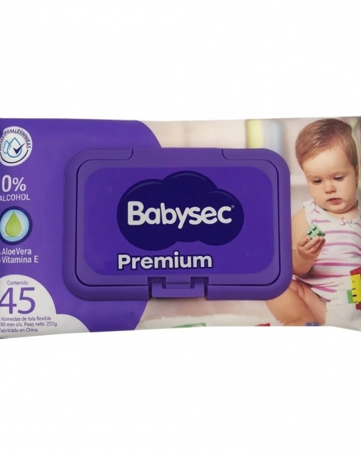 TOALLAS HUMEDAS BABYSEC PACK 10 UN.