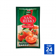 SALSA DE TOMATE SAN REMO 200GR 24UND.