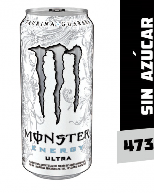 MONSTER ULTRA BLANCA BANDEJA DE 24 UNIDADES