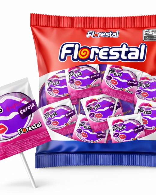 FLORESTAL PALETA POP KISS /50 UN/
