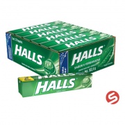 HALLS YERBA BUENA CAJITA 12 UN.