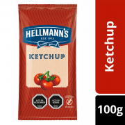 SACHET KETCHUP HELLMANN'S 100 GR CAJA 18 UN.