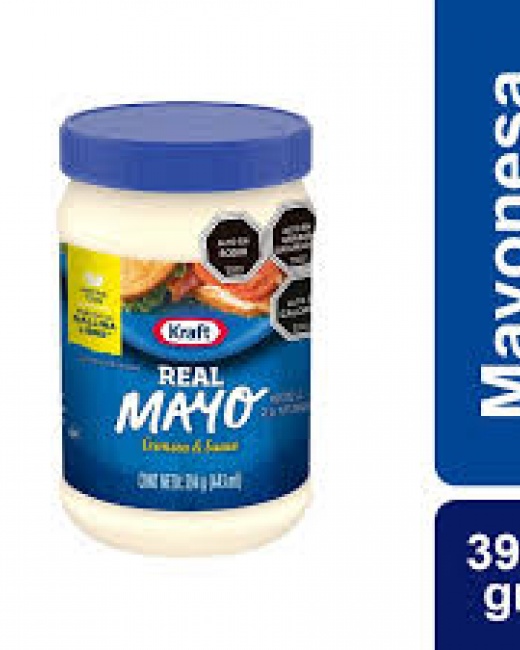 MAYONESA KRAFT 394GR CAJA 12 UNIDADES