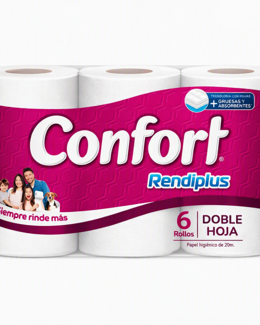 CONFORT RENDIPLUS /6 UN/ PACK 8 UN.