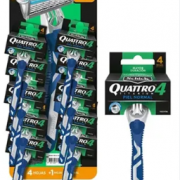 SCHICK QUATRO HOMBRE TIRA X 10 UN.