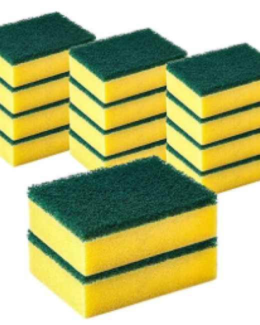 TEDDY ESPONJA LISA ABRASIVO MANGA DE 50 UN.