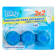 TEDDY PASTILLA PARA ESTANQUE CAJA DE 24 UNIDADES
